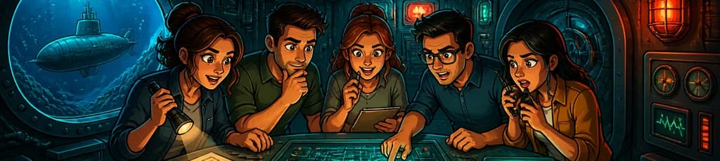 Sumérgete en el misterio de "Grey Submarine" en Escape Room Materia Gris
